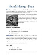 myth worksheet pdf